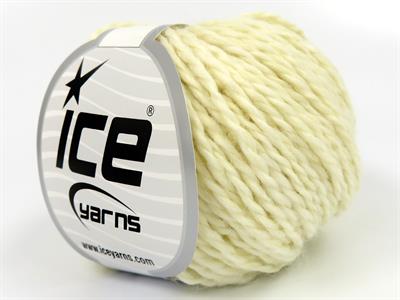 Lot of 8 Skeins Ice Yarns ROYAL WOOL (80% Wool) Hand Knitting Yarn Dark Cream