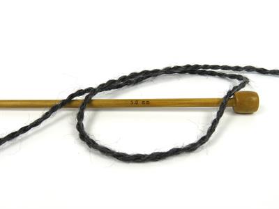 Lot of 8 Skeins Ice Yarns ROYAL WOOL (80% Wool) Hand Knitting Yarn Dark Grey