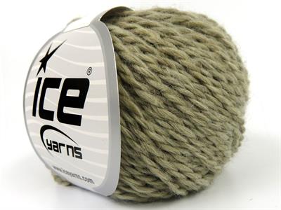 Lot of 8 Skeins Ice Yarns ROYAL WOOL (80% Wool) Yarn Light Green Dark Beige