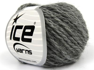 Lot of 8 Skeins Ice Yarns ROYAL WOOL (80% Wool) Hand Knitting Yarn Light Grey