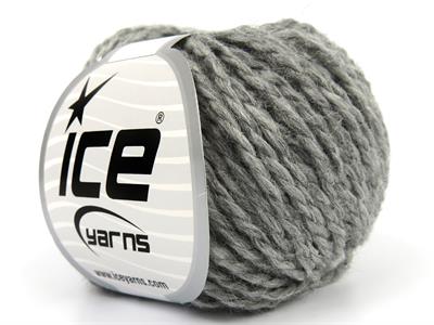 Lot of 8 Skeins Ice Yarns ROYAL WOOL (80% Wool) Hand Knitting Yarn Light Grey