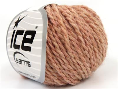 Lot of 8 Skeins Ice Yarns ROYAL WOOL (80% Wool) Yarn Light Salmon Shades