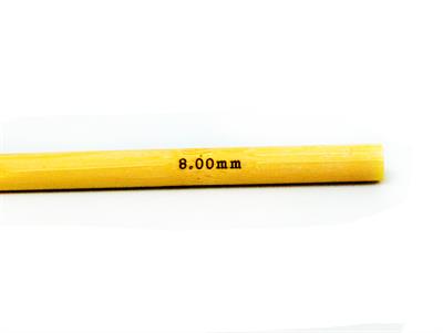 SKC Bamboo Crochet Hook . 8 mm (US L 11)
