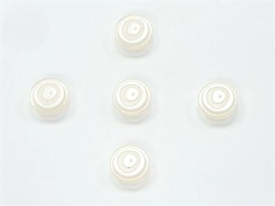 Sale Button White 15mm long