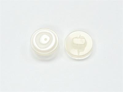 Sale Button White 15mm long