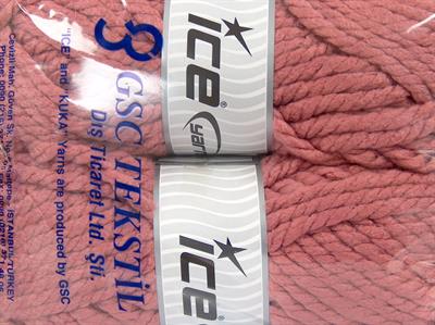 2x215gr. SALE PLAIN Akrilik Pembe Seri Sonu, Kışlık, Düz iplikler, 100% Akrilik