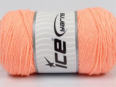 2x200gr. SAVER  Açık Turuncu Kışlık, Düz iplikler, Worsted, 100% Akrilik , Makina Yıkama