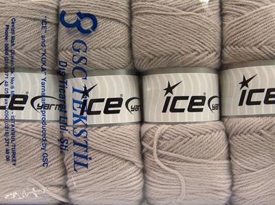 4x100gr. SAVER 100 Akrilik Açık Lila Kışlık, Düz iplikler, Worsted, 100% Akrilik , Makina Yıkama