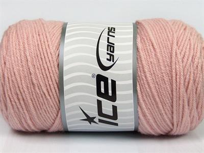 2x200gr. SAVER  Pudra Pembe Kışlık, Düz iplikler, Worsted, 100% Akrilik , Makina Yıkama