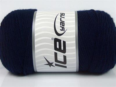 2x200gr. SAVER  lacivert Kışlık, Düz iplikler, Worsted, 100% Akrilik , Makina Yıkama