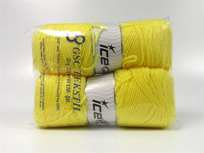 2x200gr. SAVER 200 Akrilik Koyu sarı Kışlık, Düz iplikler, Worsted, 100% Akrilik , Akrilik, Makina Yıkama