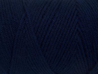 2x200gr. SAVER  lacivert Kışlık, Düz iplikler, Worsted, 100% Akrilik , Makina Yıkama