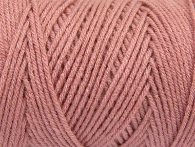2x200gr. SAVER  Gül pembe Kışlık, Düz iplikler, Worsted, 100% Akrilik , Makina Yıkama