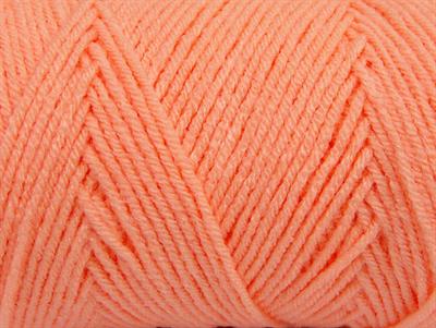 2x200gr. SAVER  Açık Turuncu Kışlık, Düz iplikler, Worsted, 100% Akrilik , Makina Yıkama