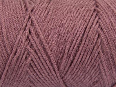2x200gr. SAVER  Koyu Gül Pembe Kışlık, Düz iplikler, Worsted, 100% Akrilik , Makina Yıkama