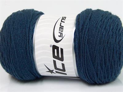 2x200gr. SAVER  lacivert Kışlık, Düz iplikler, Worsted, 100% Akrilik , Makina Yıkama