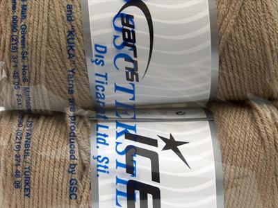 2x200gr. SAVER  Deve Tüyü Kışlık, Düz iplikler, Worsted, 100% Akrilik , Makina Yıkama