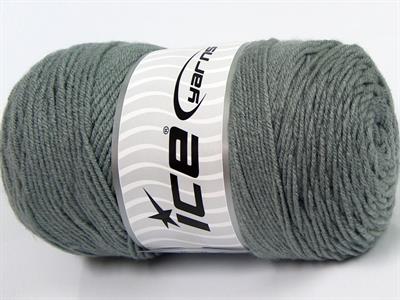 2x200gr. SAVER  Açık Gri Kışlık, Düz iplikler, Worsted, 100% Akrilik , Makina Yıkama