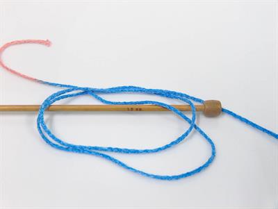 Lot of 2 x 200gr Skeins Ice Yarns SAVER CHAIN COLOR Yarn Blue Yellow Light Salmon