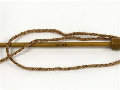 Lot of 4 x 100gr Skeins Ice Yarns SAVER GLITZ Hand Knitting Yarn Camel