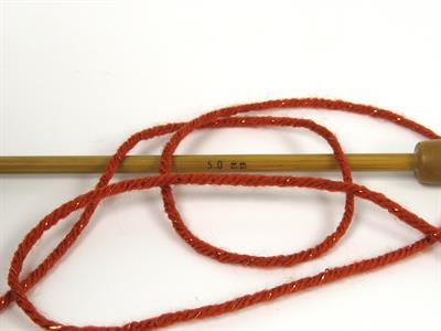 Lot of 4 x 100gr Skeins Ice Yarns SAVER GLITZ Hand Knitting Yarn Copper