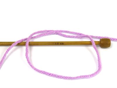 Lot of 4 x 100gr Skeins Ice Yarns SAVER GLITZ Hand Knitting Yarn Light Lilac