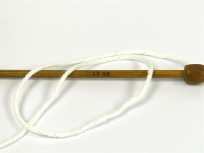 Lot of 4 x 100gr Skeins Ice Yarns SAVER GLITZ Hand Knitting Yarn White