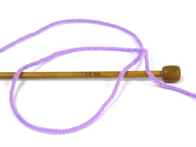 2x200gr. SAVER  Leylak Kışlık, Düz iplikler, Worsted, 100% Akrilik , Makina Yıkama