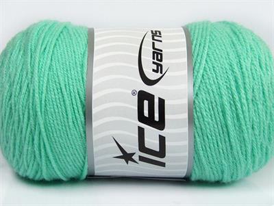 2x200gr. SAVER  Nane Yeşil Kışlık, Düz iplikler, Worsted, 100% Akrilik , Makina Yıkama