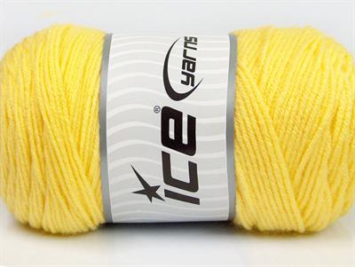 2x200gr. SAVER  Sarı Kışlık, Düz iplikler, Worsted, 100% Akrilik , Makina Yıkama