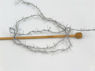 4x100gr. SCRUBBER TWIST  Açık Gri Yumoş, Sakallı, Kışlık, Worsted