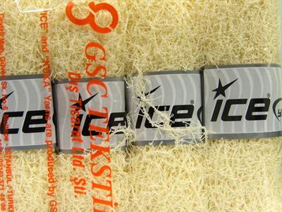 4x100gr. SCRUBBER TWIST  Açık Sarı Yumoş, Sakallı, Kışlık, Worsted