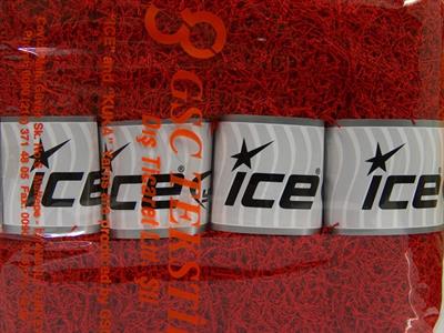 4x100gr. SCRUBBER TWIST  Kırmızı Yumoş, Sakallı, Kışlık, Worsted