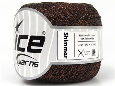 6x25gr. SHIMMER Metalik Simli Bakır Metalik Simli, Kışlık, Çok İnce