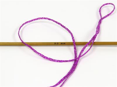 6x25gr. SHIMMER Metalik Simli Fuşya Metalik Simli, Kışlık, Çok İnce