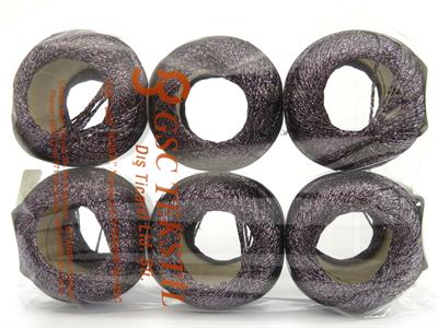 6x25gr. SHIMMER Metalik Simli Maron Metalik Simli, Kışlık, Çok İnce