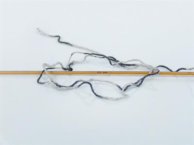 Lot of 3 x 100gr Skeins Ice Yarns SILK BAMBOO SOCK (10% Silk 35% Superwash Wool) Yarn Grey Shades