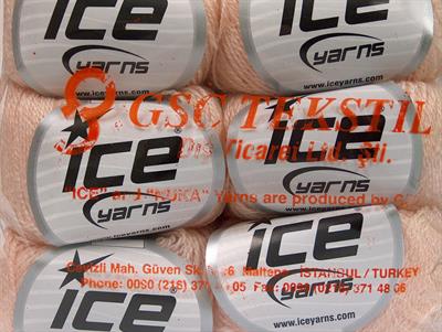 6x25gr. SILK MERINO Ipek, Merino Yün Açık Somon Lüks, Merinos, İpek, Kışlık, Çok İnce