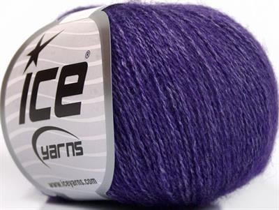 6x25gr. SILK MERINO Ipek, Merino Yün Mor Lüks, Merinos, İpek, Kışlık, Çok İnce