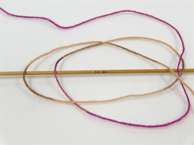 Lot of 4 x 100gr Skeins Ice Yarns SMART SOCK (75% Superwash Wool) Yarn Maroon Pink Shades Camel