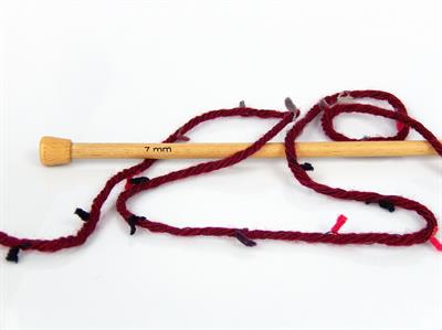 Lot of 4 x 100gr Skeins Ice Yarns SNOWDROP (20% Wool) Yarn Burgundy