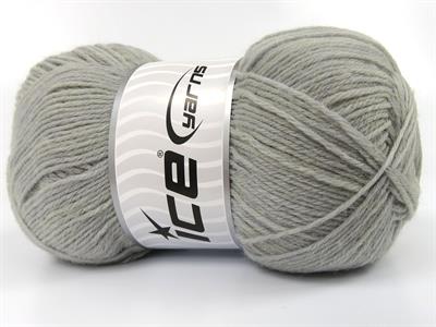 Lot of 4 x 100gr Skeins Ice Yarns SOCK UNICOLOR (75% Superwash Wool) Yarn Bluish Grey