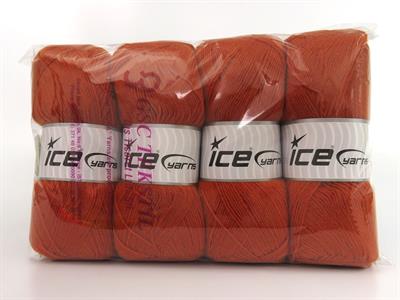 Lot of 4 x 100gr Skeins Ice Yarns SOCK UNICOLOR (75% Superwash Wool) Yarn Dark Gold