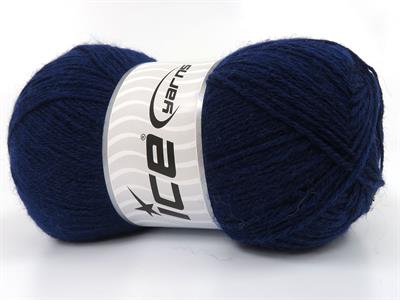 Lot of 4 x 100gr Skeins Ice Yarns SOCK UNICOLOR (75% Superwash Wool) Yarn Navy