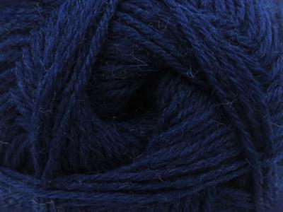 Lot of 4 x 100gr Skeins Ice Yarns SOCK UNICOLOR (75% Superwash Wool) Yarn Navy