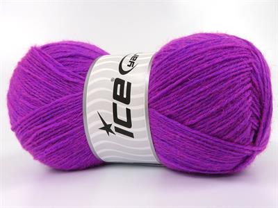 Lot of 4 x 100gr Skeins Ice Yarns SOCK UNICOLOR (75% Superwash Wool) Yarn Pinkish Lilac