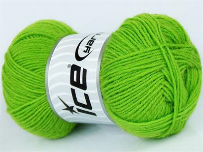 Lot of 8 Skeins Ice Yarns SOCKENWOLLE UNI (75% Superwash Wool) Yarn Light Green