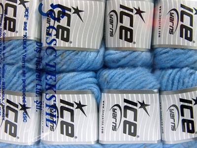 8x50gr. SOFTAIR TWEED Viskon, Akrilik Mavi Kışlık, Noktalı, Düz iplikler, Kalın, Zincir