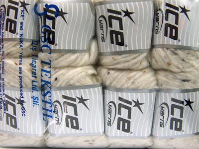 (8 Adet 50gr.) SOFTAIR TWEED Viskon, Akrilik 8li Paket Krem