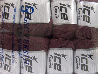 8x50gr. SOFTAIR TWEED Viskon, Akrilik Açık Mürdüm Kışlık, Noktalı, Düz iplikler, Kalın, Zincir